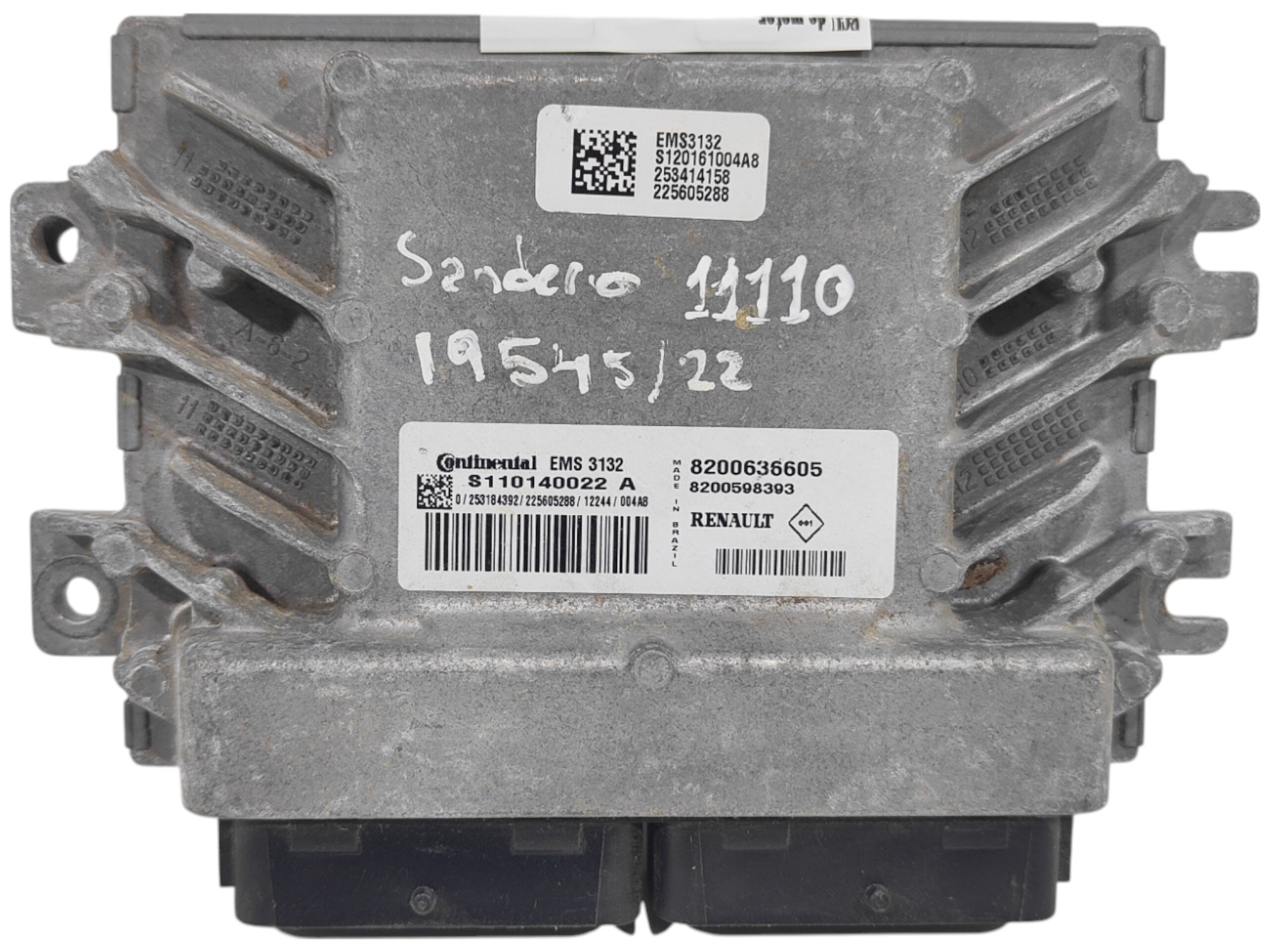ECU de motor Renault Sandero Stepway 2013, Ref: 11110-K3C5