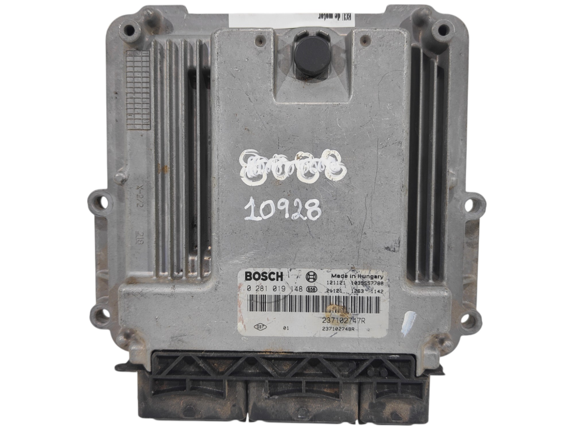 ECU de motor Renault CLIO 1.5 DCI 2012, Ref: 10928-K3B7