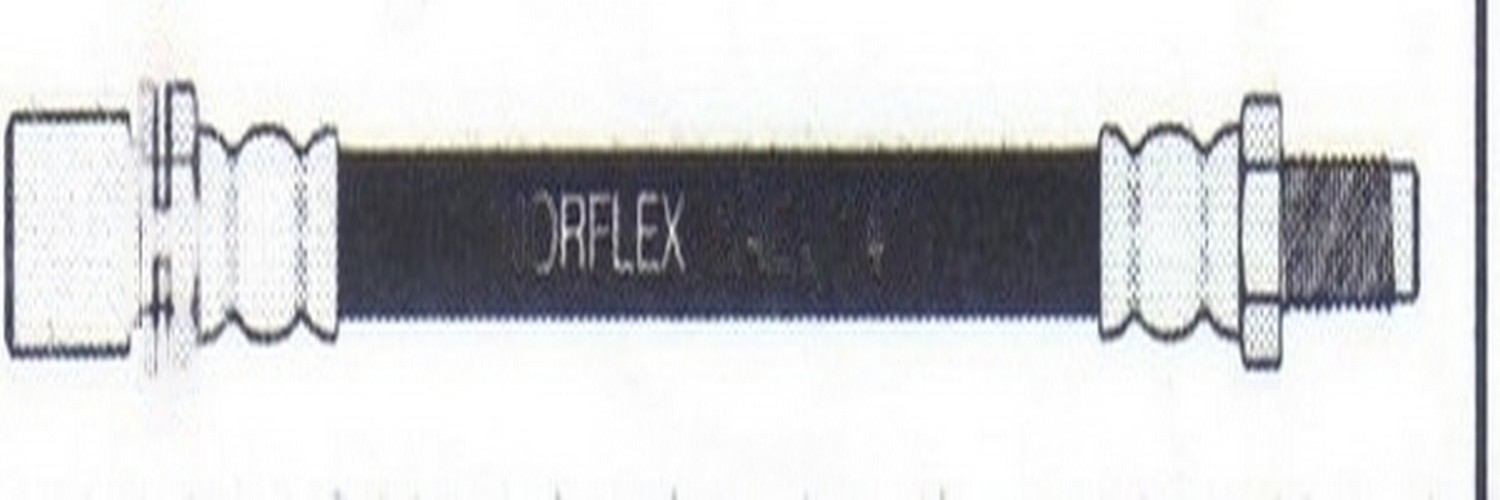 Manguera de freno flexible trasera
