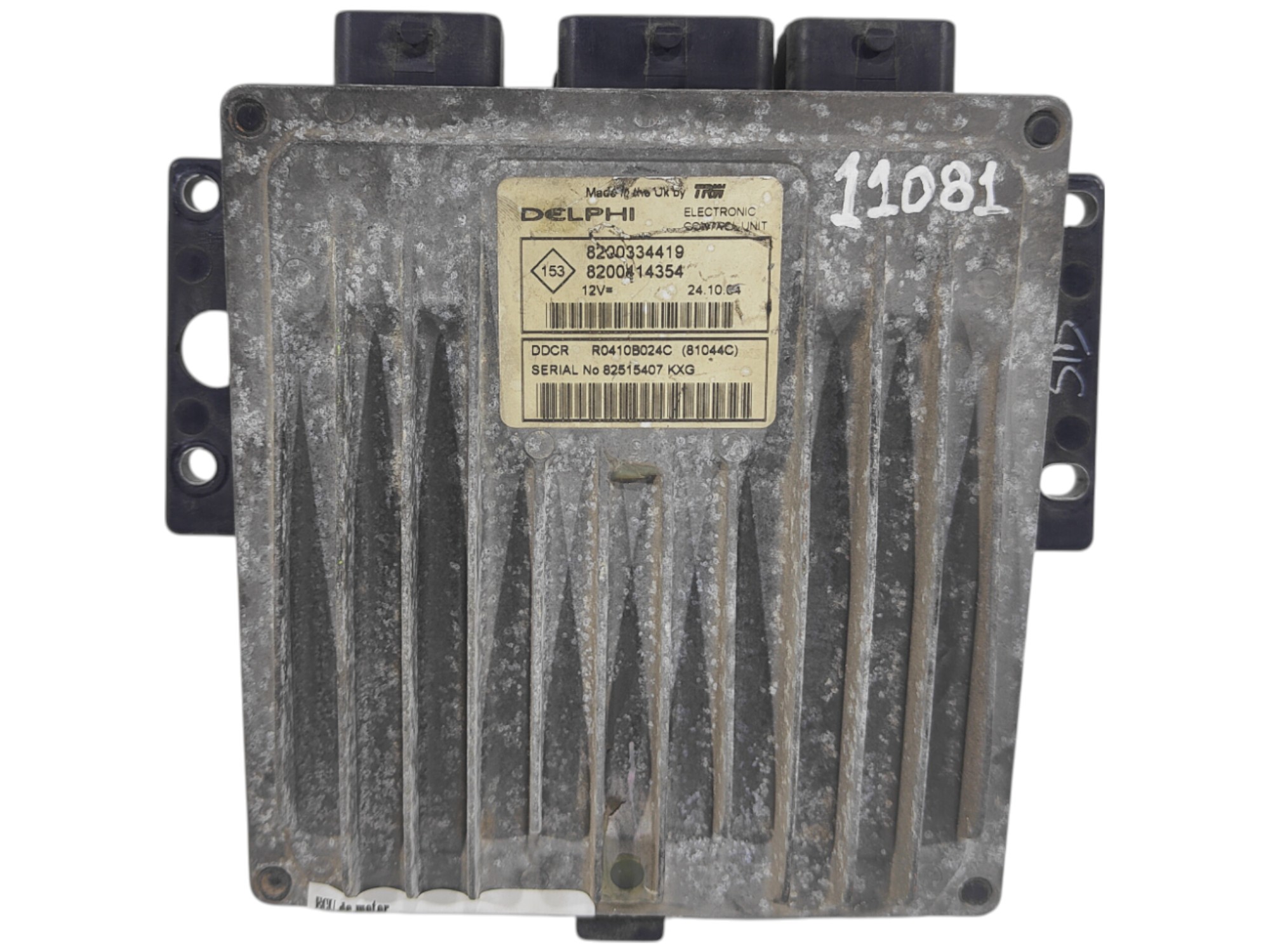 ECU de motor Renault MEGANE II 1.5 DCI 100HP , Ref: 11081-K3C6