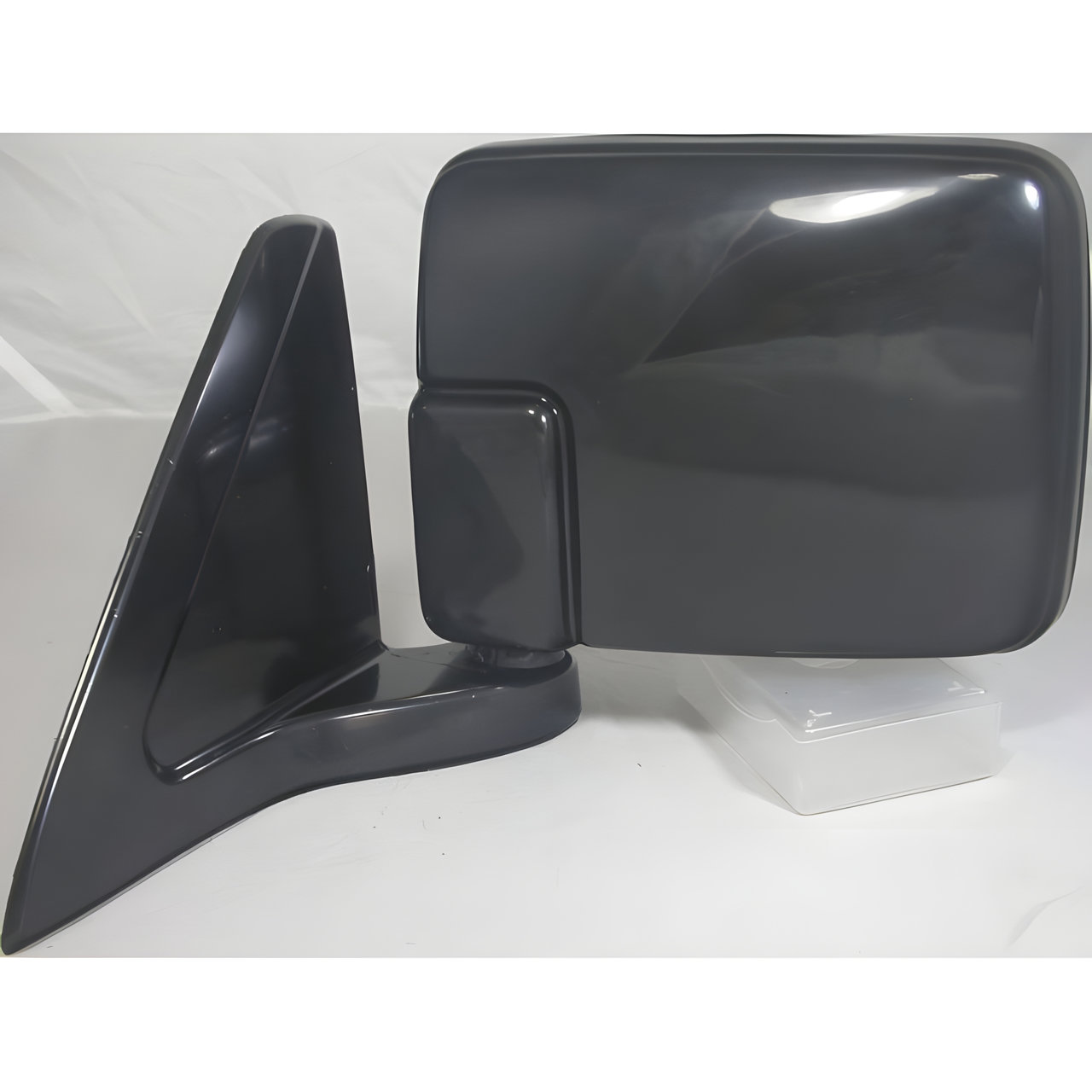 ESPEJO EXT. IZQ. MANUAL SIN CONTROL NEGRO LISO -TYC-