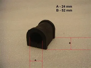BUJE B/ESTAB DEL NISSAN D21 (4WD) (24mm)