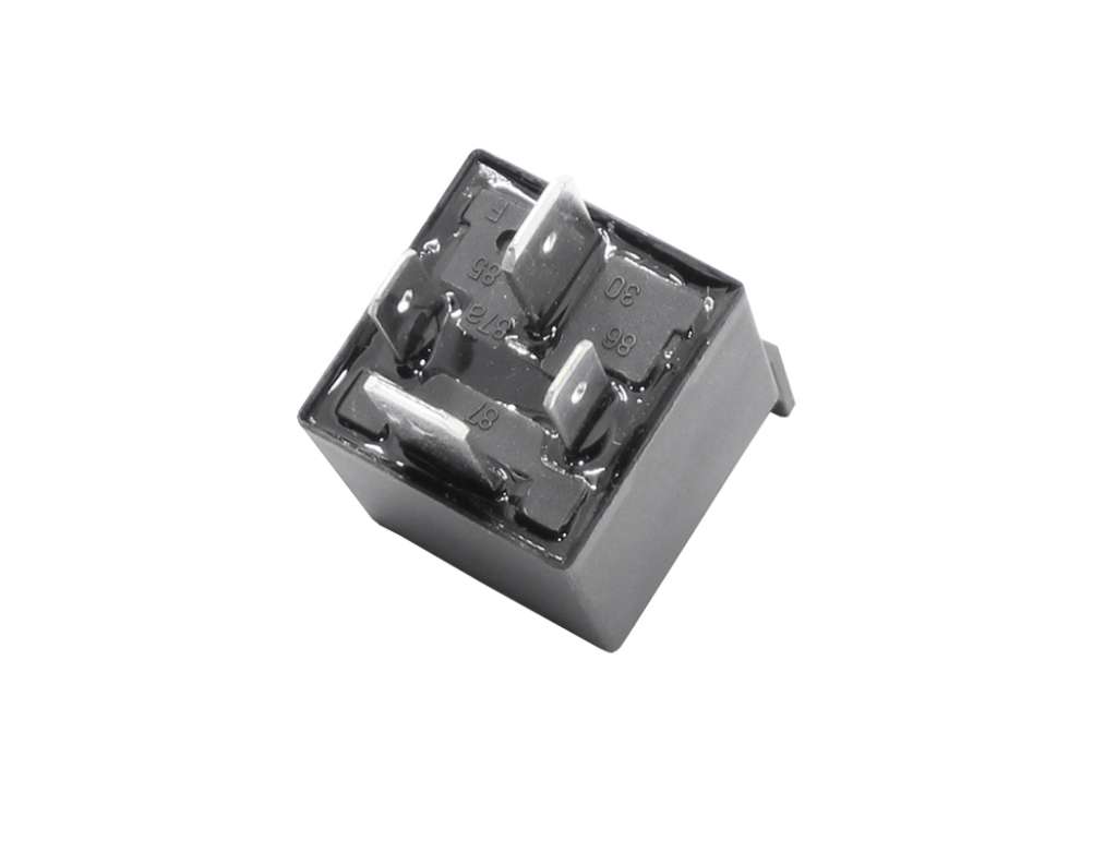 RELAY MINI UNIV. 12V. 70AMP. 4T REF. C/SOPORTE