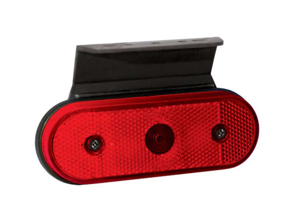 FARO LATERAL UNIV. OVAL C/SOP. ROJO