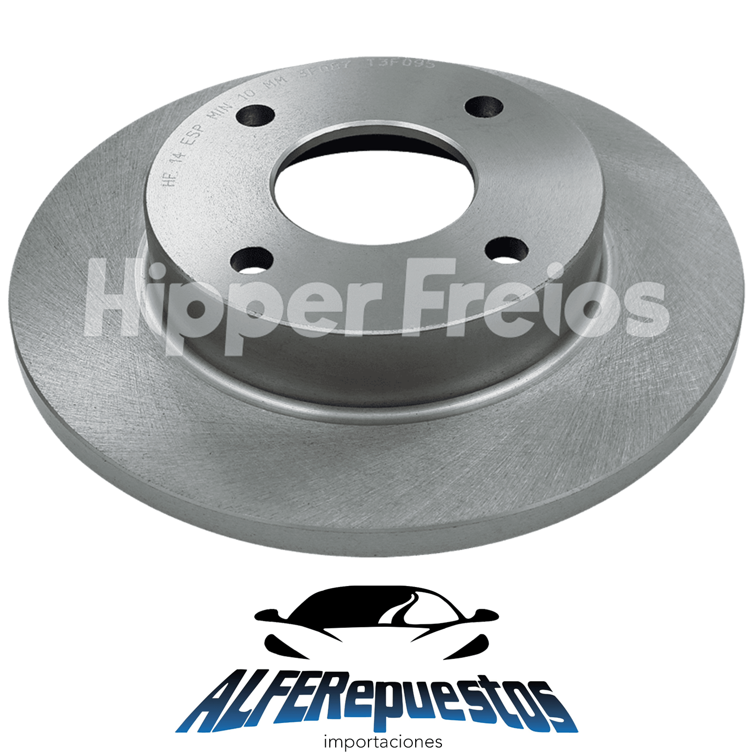 DISCO FRENO SOLIDO FORD FIESTA/KA 239.5MM
