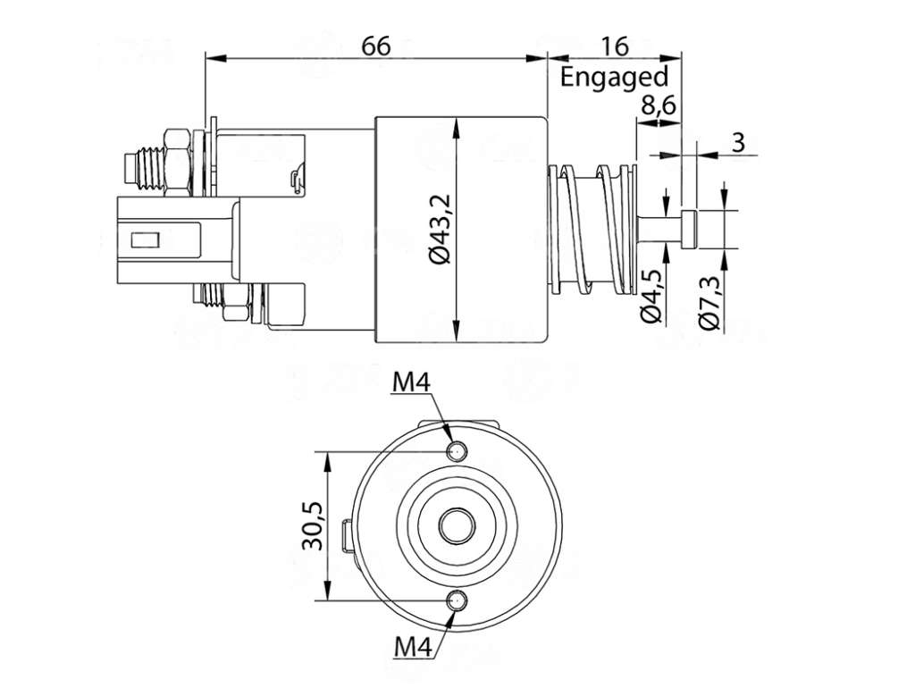 SOLENOIDE VALEO HY CRETA/KONA/TUCSON/IX35/ELANTRA/SONATA
