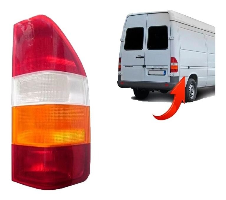 Faro Trasero Mercedes Sprinter 1995 A 2003 Derecho
