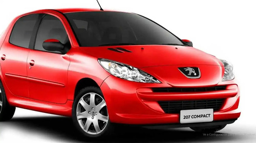 Moldura Central De Paragolpe Peugeot 207 Compact