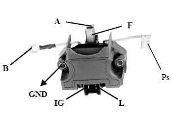REGULADOR ALTERNADOR P-RHONE CI AX/C15/PE 205/405/RE18 12V