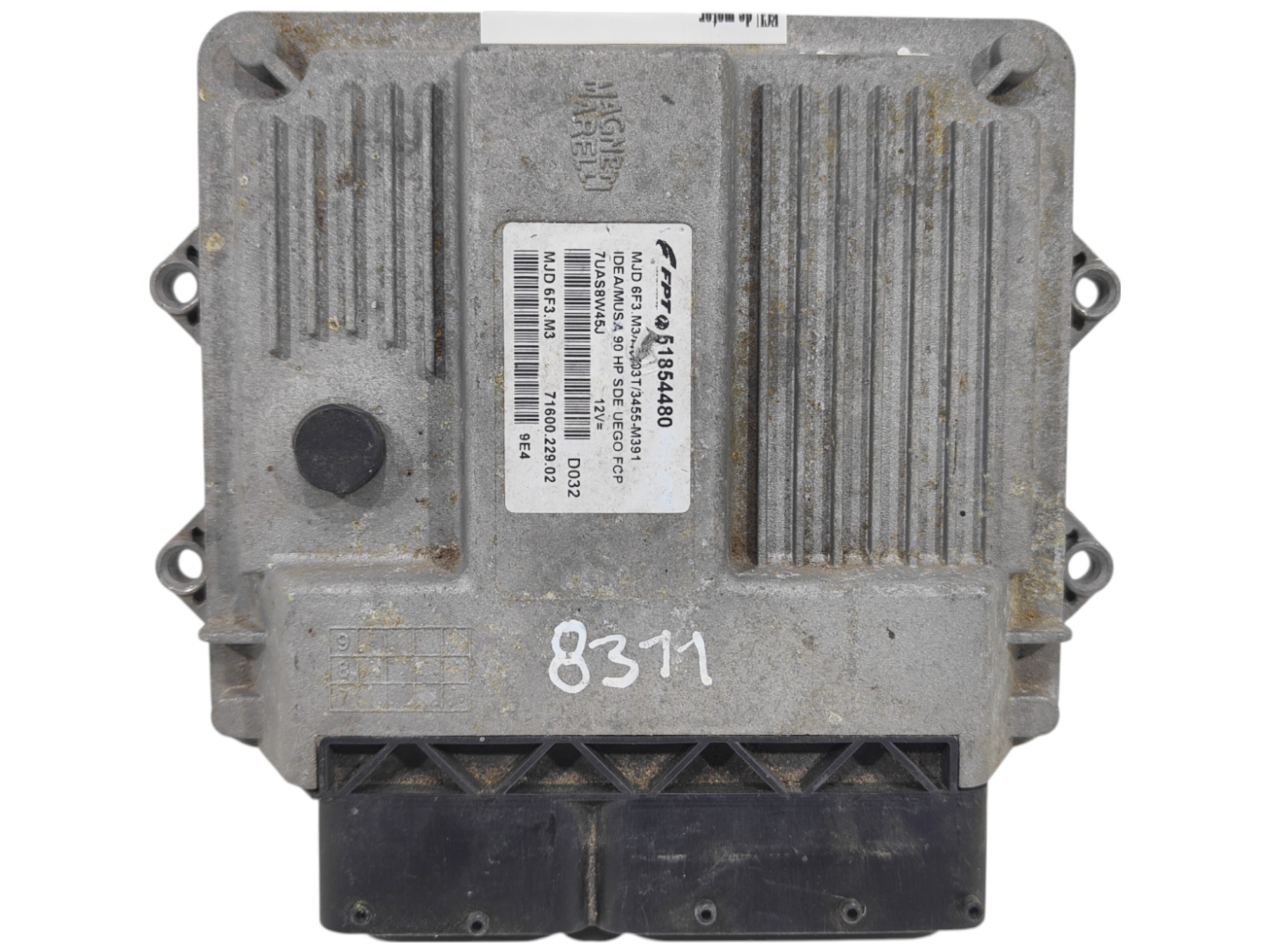 ECU de motor Fiat Idea 1.3 16V 66kw , Ref: 8311-K3B10