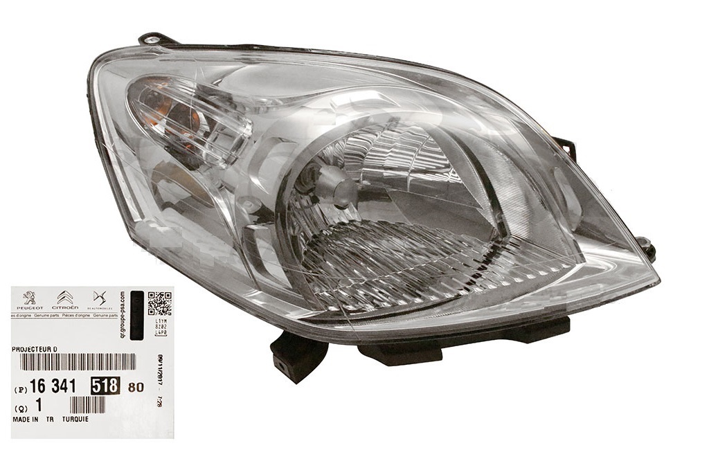 SEMIOPTICA PEUGEOT BIPPER-CITROEN NEMO DERECHO ORIGINAL- MAGENTTI MARELLI [ORIGINAL PSA]