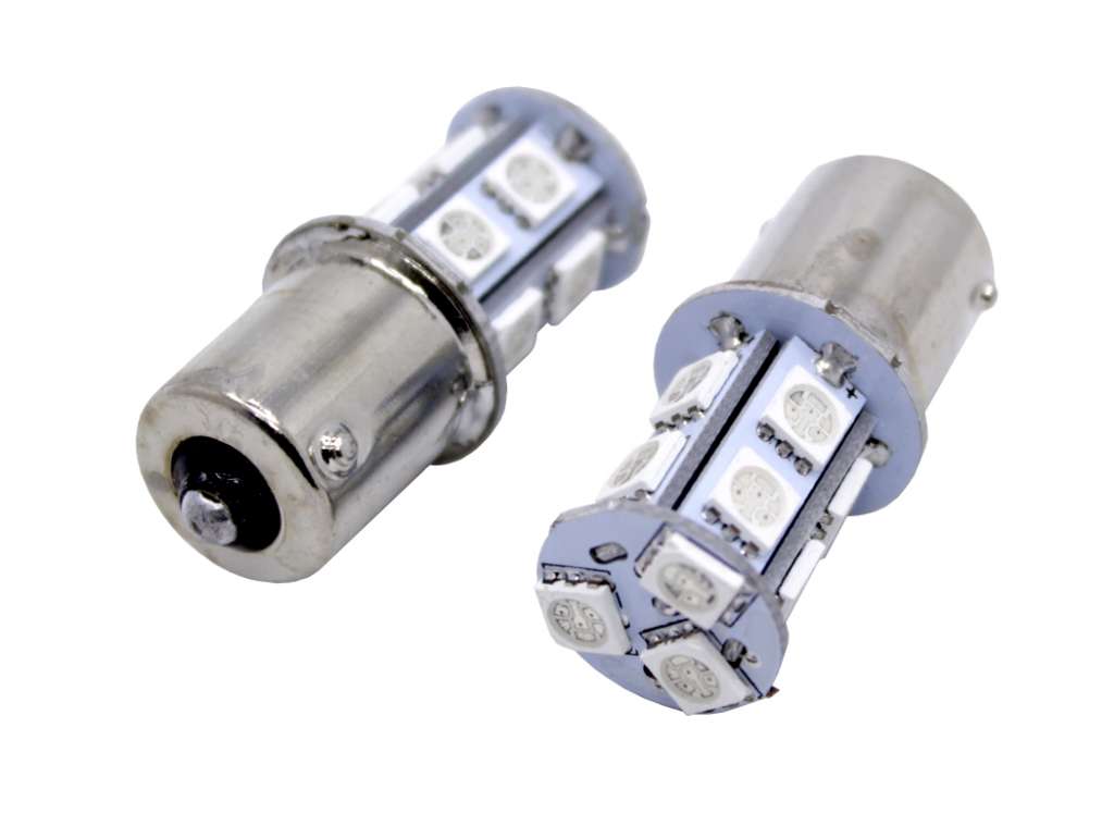 LAMPARA LED 24V 1P AMBAR JGO