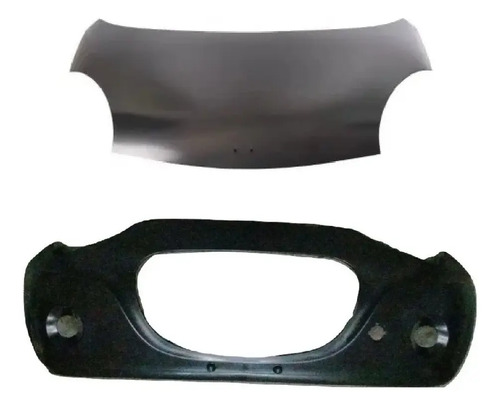 Kit Paragolpe Con Espolon Careta Y Guias Para Geely Lc