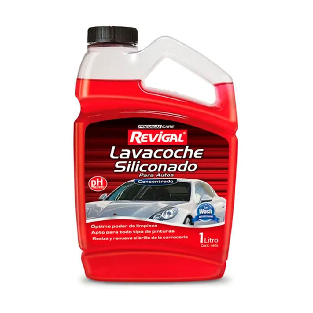 LIMPIEZA Y ACABADO - LAVACOCHE SILICONADO 1 LT REVIGAL