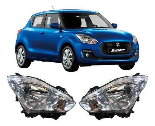 Kit Semiopticas Delanteras Suzuki Swift Gl 2018 / 2025