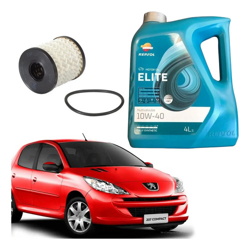 Filtro + Aceite Peugeot 207