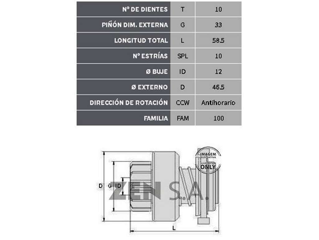 BENDIX BOSCH FO F1000 NAFTA 10D. 10E