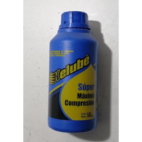 ADITIVO P/ACEITE KELUBE MAXIMA COMPRENSION NAFTA TAPA AZUL KELUBE