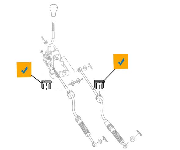 SEGURO CABLE P/CAMBIOS