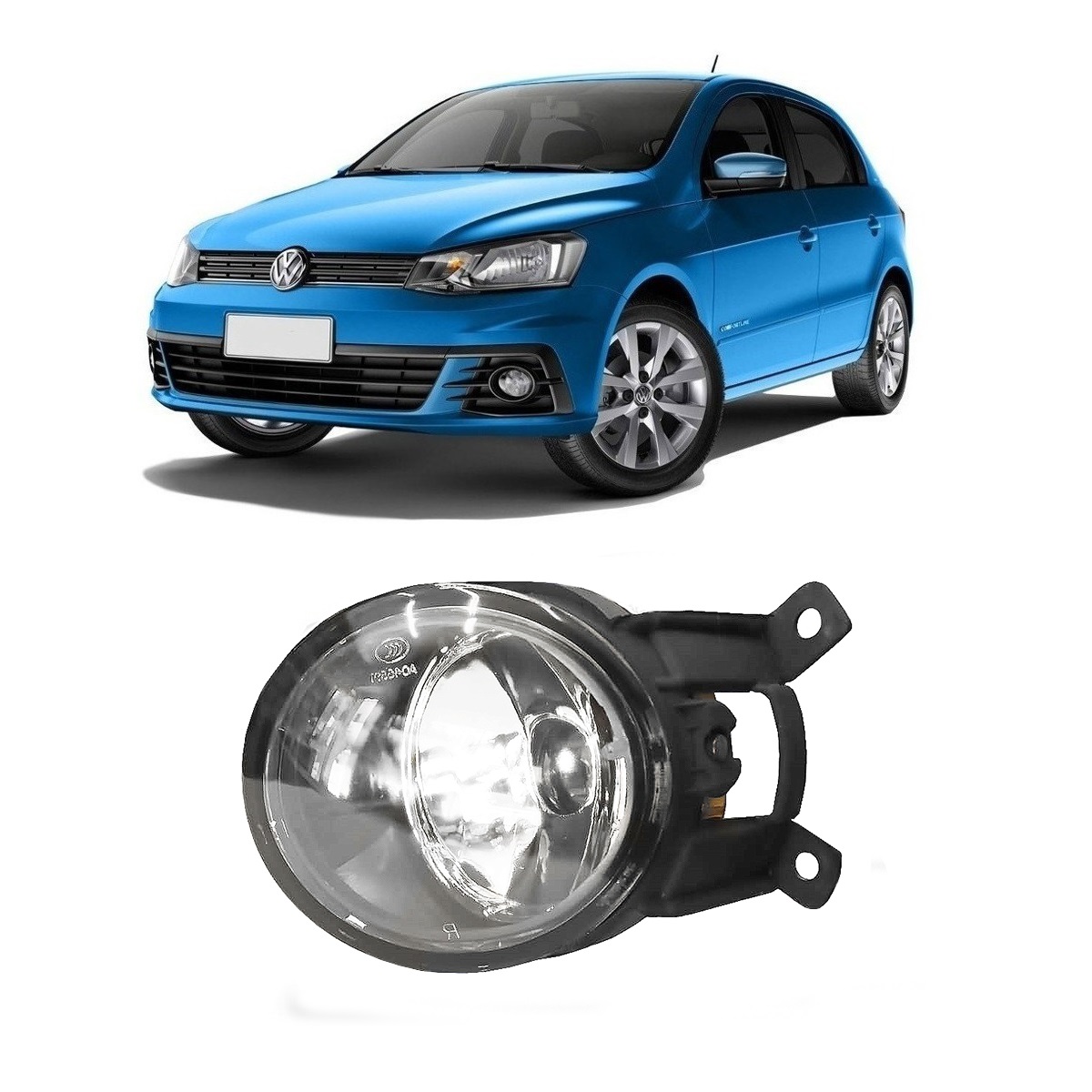 Faro Auxiliar Caminero Izquierdo Vw Gol G7 2016 2019