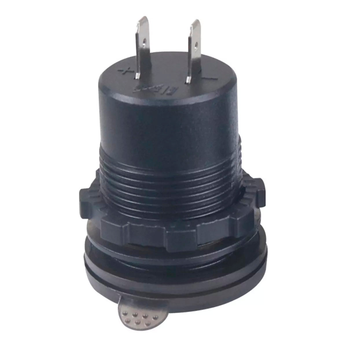 Enchufe Cargador Rapido Con Voltimetro 2 Usb Universal
