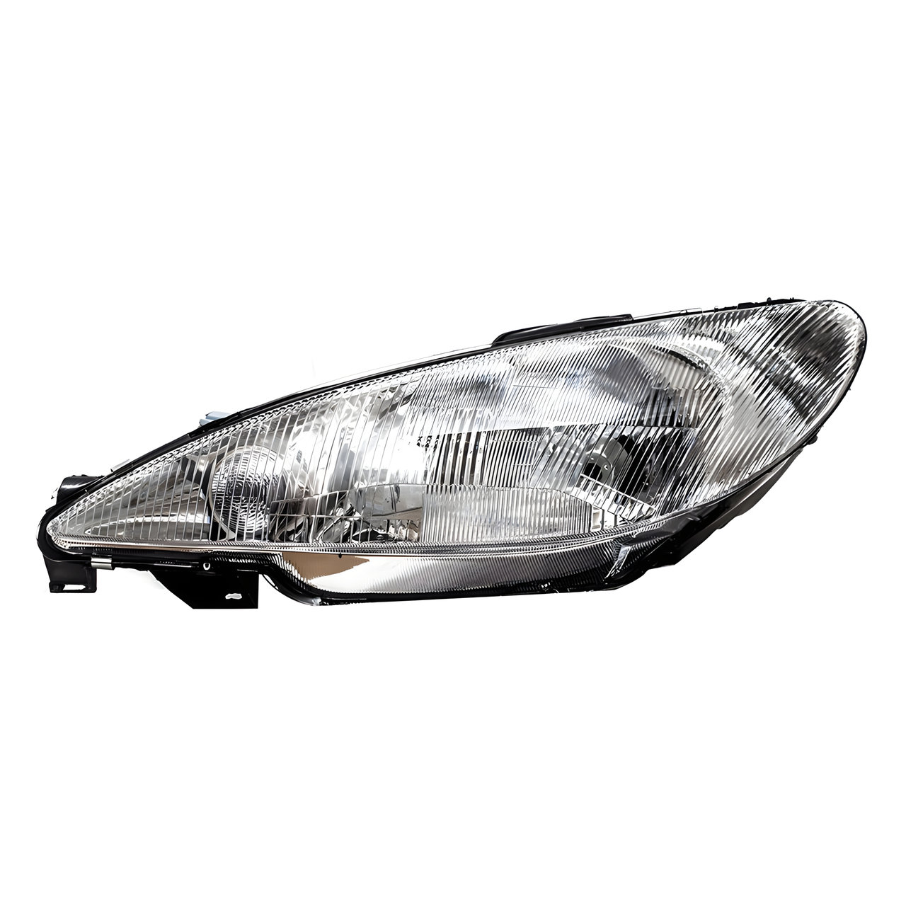 SEMIOPTICA IZQ. M/ELECTRICO PARABOLA SIMPLE VIDRIO RAYADO (H4) -TYC-
