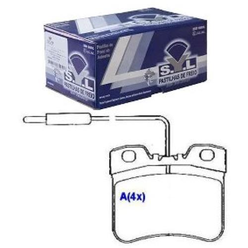 JGO. PASTILLAS FRENO PEUGEOT CITROEN 106 AX 87...72X60X16mm  (21179) SIST. TEVES