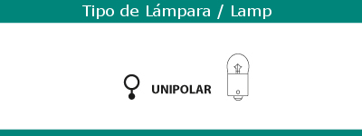 FAROL BAIML 0634BAY AMBAR LATERAL C/BAYONETA