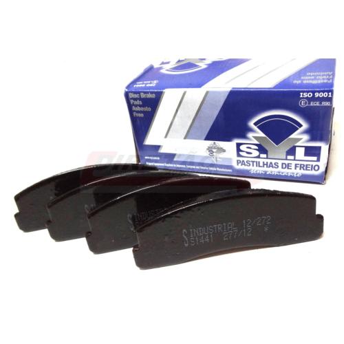 JGO. PASTILLAS FRENO LADA NIVA 125.8X45X16MM