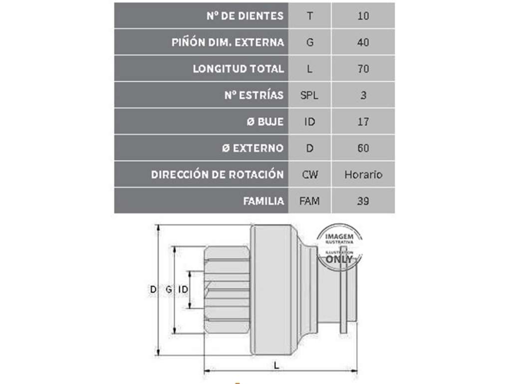 Bendix de arranque