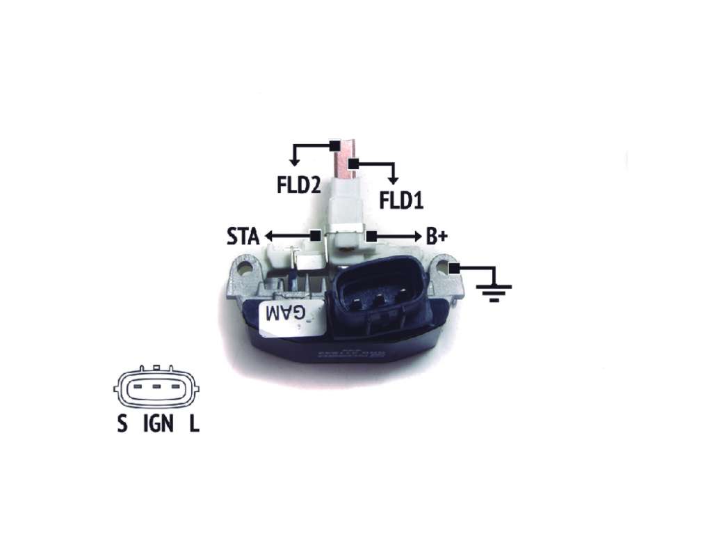 REGULADOR ALTERNADOR BOSCH IV EUROTECH 24V