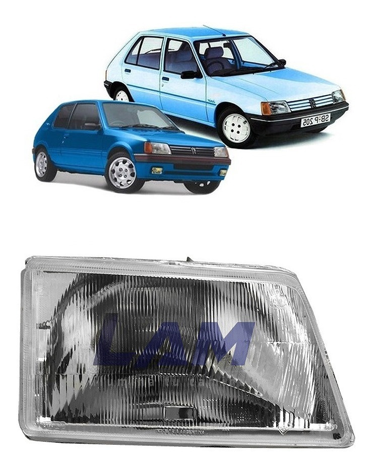 Semioptica Derecha Peugeot 205