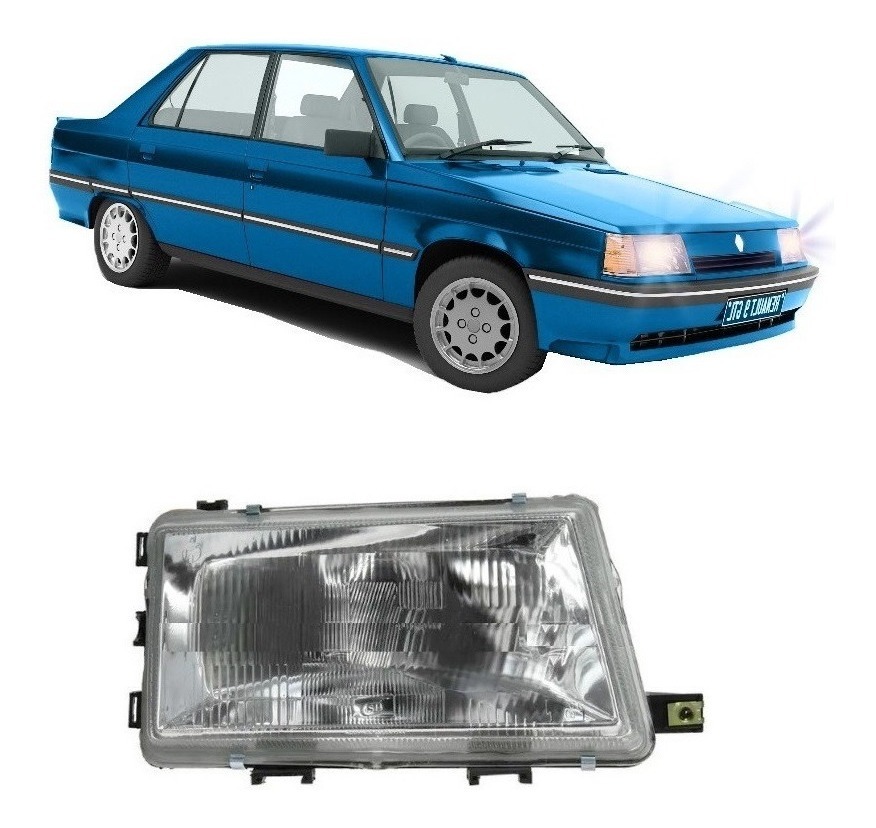 Semioptica Derecha Renault 9  11