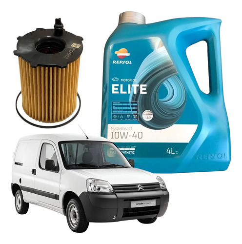 Filtro + Aceite Citroen Berlingo 1.6 Diesel