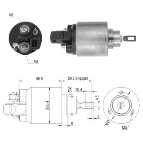 AUTOMATICO ARRANQUE VW SURAN 1.9D GOL 1.0 AT CADDY 1.9D C/BOSCH