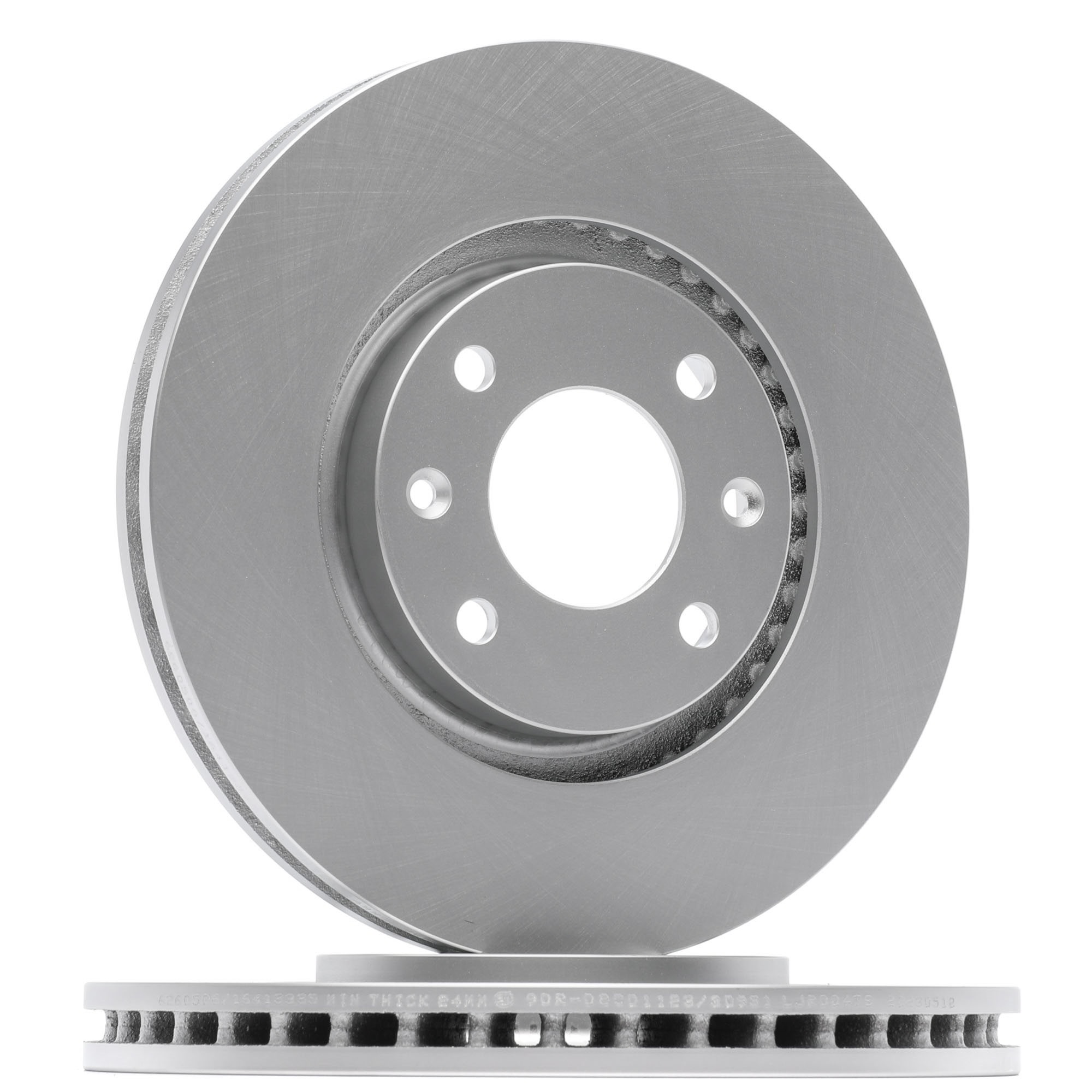 DISCO DE FRENO DELANTEROS PEUGEOT CITROEN 208 2008 307 308 3008 408 DS3 C3 C4 C5 BERLINGO B9 283mm VENTILADOS / DISCO DE FRENO DELANTEROS PEUGEOT CITROEN 208 2008 307 308 3008 408 DS3 C3 C4 C5 BERLINGO B9 283mm VENTILADOS JUEGO DE 2 [HIPPER]