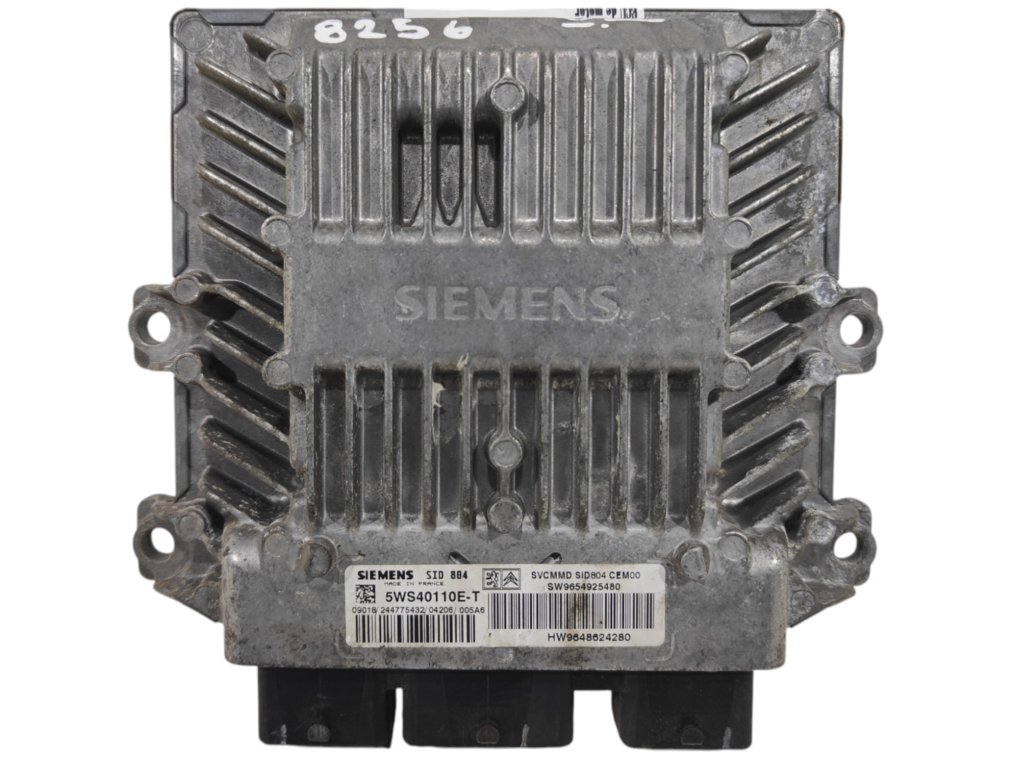 ECU de motor Citroen C3 1.4 HDI , Ref: 8256-K3B4