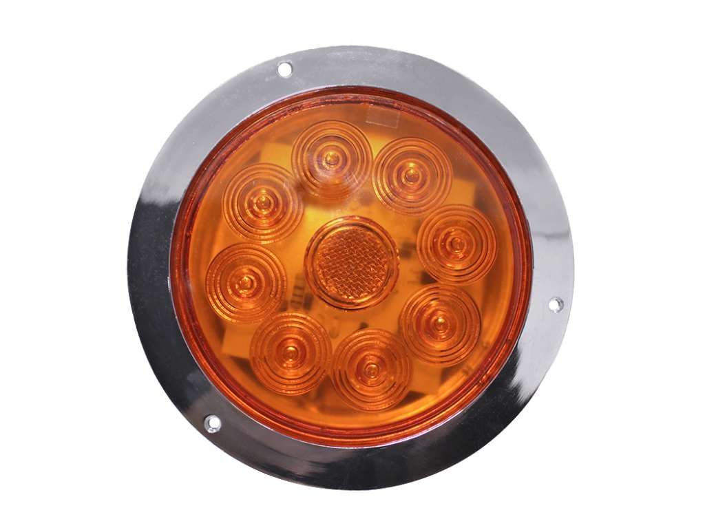 FARO LATERAL UNIV AMBAR LED 100MM