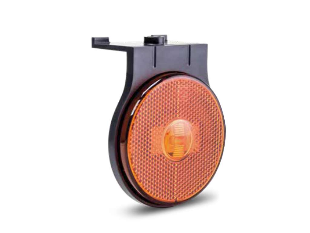 FARO LATERAL UNIV. RED. 12V/24V LED AMBAR