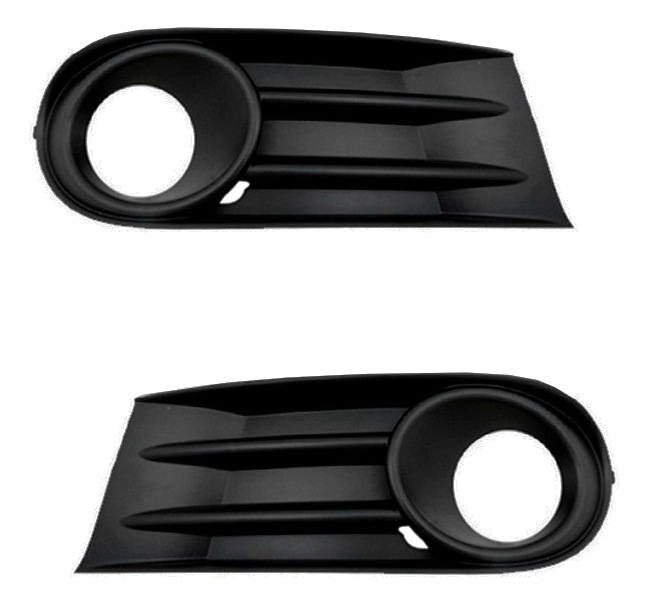 Kit 2 Faro Camineros + 2 Led + 2 Rejillas Vw Saveiro G5 2009 2013
