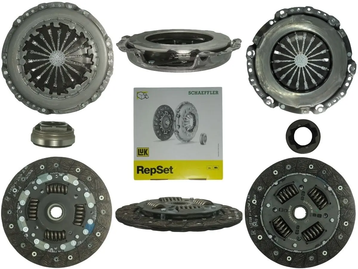Kit Embrague C/Rod Luk Citroen C3/C3 Aircross/C4 Cactus C-Elysee/Ds3 Peug 208/207/206/301/2008 03-25 C/Vol Cajon Ø200-Est.18