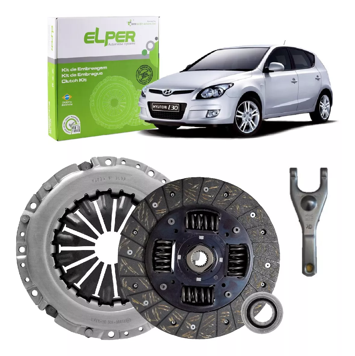 Kit de embrague con horquilla