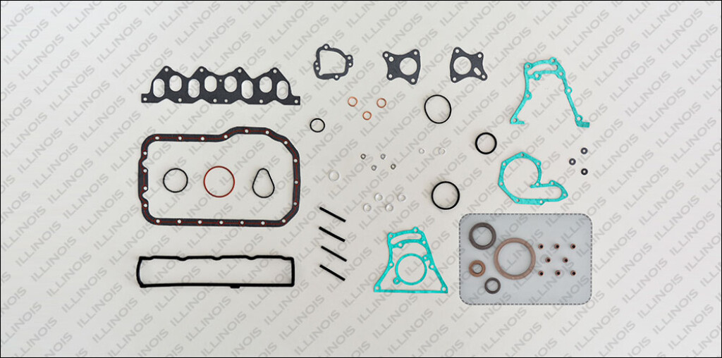 JUNTA RENAULT JGO. COMPLETO MOTOR F8Q C-RETENES S-TAPA ILLINOIS