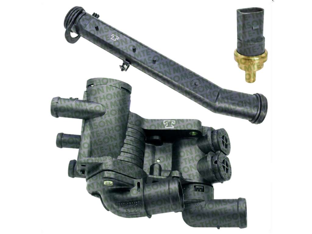BASE TERMOSTATO VW GOL/FOX 1.0/1.6 C/CAÑO METAL