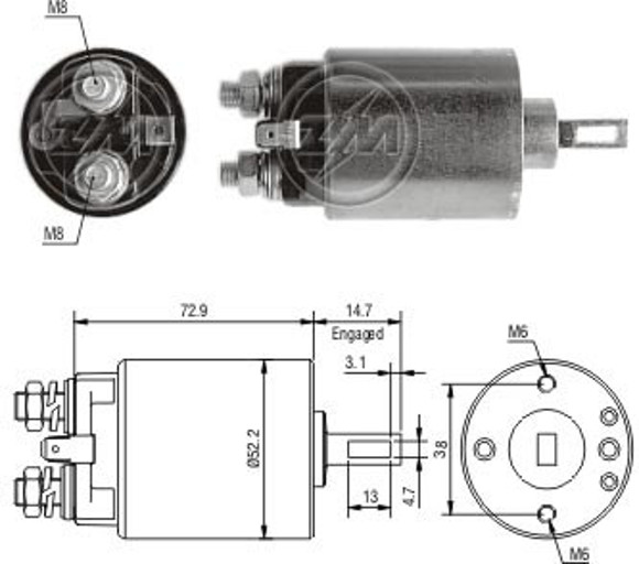 AUTOMATICO ARRANQUE NISSAN 720/D21