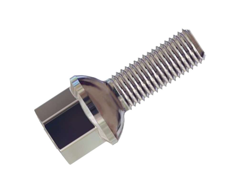 TORNILLO RUEDA VW GOL/ETC. CROMADO/LARGO