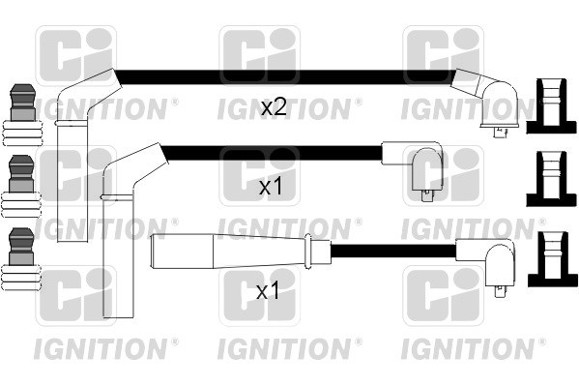 JUEGO CABLES BUJIA TOYOTA TERCEL 1.3
