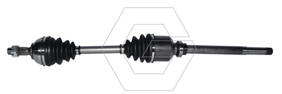 SEMIEJE DERECHO CITROEN BX 19 NAFTA/DIESEL