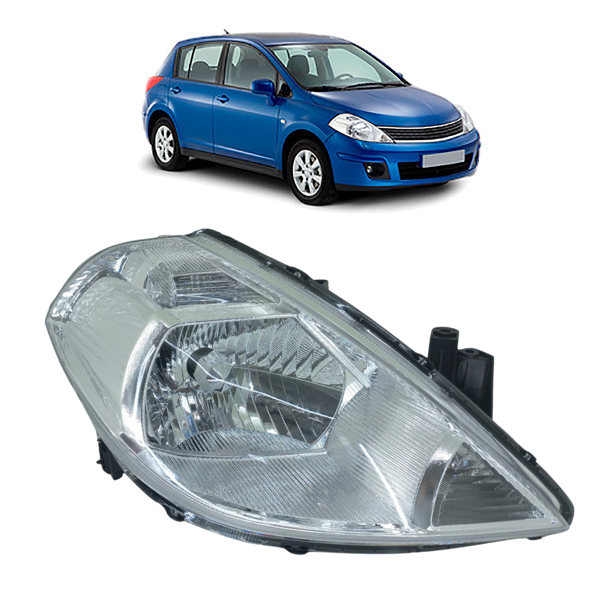 Semioptica Derecha Nissan Tiida