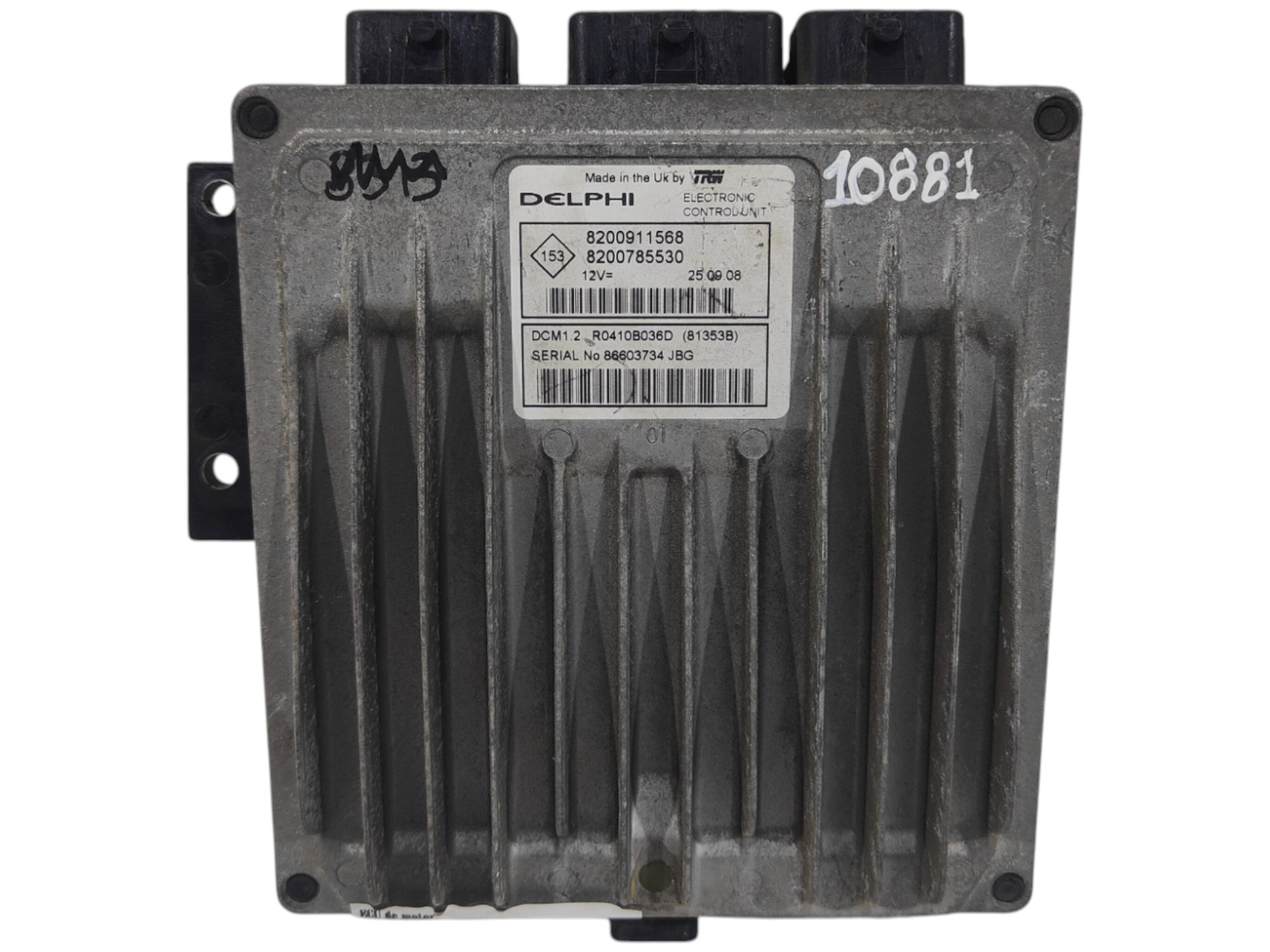 ECU de motor Renault LOGAN 1.5 DCI , Ref: 10881-K3B5